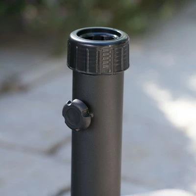 55-pound Square Patio Umbrella Base- Brown - Christopher Knight Home 4 55-pound Square Patio Umbrella Base- Brown - Christopher Knight Home - Image 2