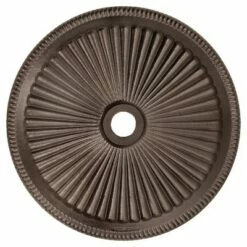 Weather Resistant Umbrella Base 66 lb in Bronze Resin Finish - Island Umbrella