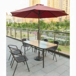 Gardenised Outdoor Patio Cast Iron Umbrella Base Holder Stand -Deals Patio Umbrellas Store unnamed file 1054