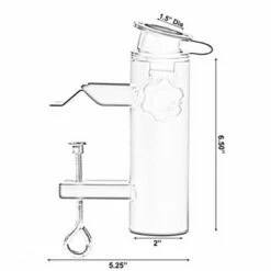 Gardenised Outdoor Weather Resistant Balcony Clamp Umbrella Holder -Deals Patio Umbrellas Store unnamed file 1071