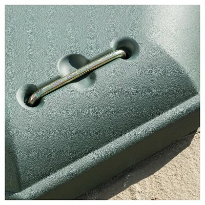 66-pounds Octagonal Concrete Patio Umbrella Base - Christopher Knight Home Green 3 66-pounds Octagonal Concrete Patio Umbrella Base - Christopher Knight Home Green - Image 2