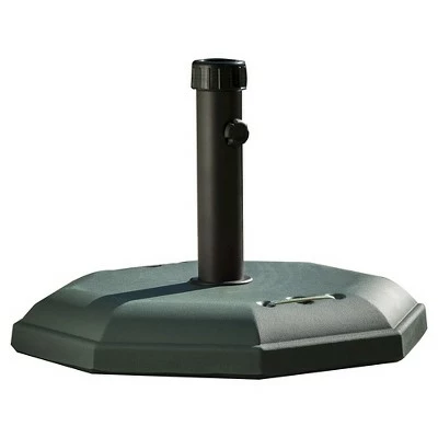 66-pounds Octagonal Concrete Patio Umbrella Base - Christopher Knight Home Green 5 66-pounds Octagonal Concrete Patio Umbrella Base - Christopher Knight Home Green - Image 4