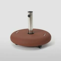 88lb Hayward Round Umbrella Base with Wheels - Christopher Knight Home Red -Deals Patio Umbrellas Store unnamed file 1184