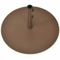 Costway 59LBS Patio Umbrella Base Round Umbrella Stand for Backyard Brown -Deals Patio Umbrellas Store unnamed file 1213