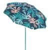 SlumberTrek 3053261VMI Moda Outdoor Adjustable Height Push Button Tilt Umbrella with Carrying Bag for the Beach or Picnics, Coral Leaf Print -Deals Patio Umbrellas Store unnamed file 122
