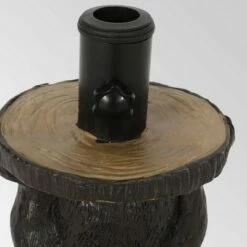 Fenley Bear Umbrella Base Dark Brown - Christopher Knight Home -Deals Patio Umbrellas Store unnamed file 1222