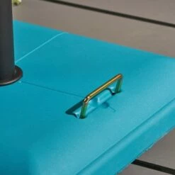 80lb Hayward Steel Square Umbrella Base with Wheels - Christopher Knight Home Red -Deals Patio Umbrellas Store unnamed file 1240