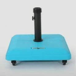 80lb Hayward Steel Square Umbrella Base with Wheels - Christopher Knight Home Red -Deals Patio Umbrellas Store unnamed file 1243