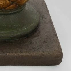 Ferrer Pineapple Umbrella Base Yellow - Christopher Knight Home -Deals Patio Umbrellas Store unnamed file 1252