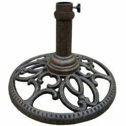 23lb Oakland Living Round Umbrella Stand Bronze -Deals Patio Umbrellas Store unnamed file 1258