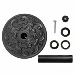 28.83lbs Patio Market Umbrella Circular Base Holder Filled with Concrete/Cement - Crestlive Products -Deals Patio Umbrellas Store unnamed file 1263