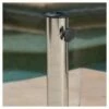 Hayward 88lbs Round Umbrella Base with Wheels - Black - Christopher Knight Home