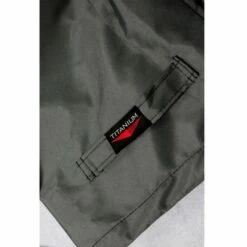 Shield Titanium 3-Layer Polyester Weather Resistant Umbrella Covers, Dark Grey