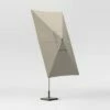6.5' x 10' Rectangular Patio Umbrella Ash Pole - Project 62™ Pebble -Deals Patio Umbrellas Store unnamed file 1346