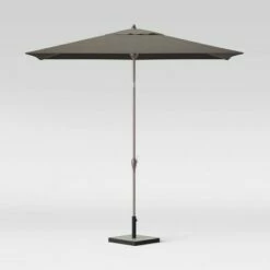 6.5' x 10' Rectangular Patio Umbrella Ash Pole - Project 62™ Pebble -Deals Patio Umbrellas Store unnamed file 1350
