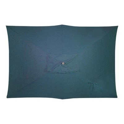 10' Rectangular Patio Umbrella DuraSeason Fabric™ Teal - Project 62™ 3 10' Rectangular Patio Umbrella DuraSeason Fabric™ Teal - Project 62™