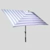 10' x 6' Rectangular Cabana Stripe Patio Umbrella - Light Wood Pole - Threshold™ -Deals Patio Umbrellas Store unnamed file 1365