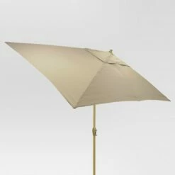 10' x 6' Rectangular Patio Umbrella - Light Wood Pole - Threshold™ -Deals Patio Umbrellas Store unnamed file 1438