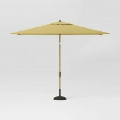 10' x 6' Rectangular Patio Umbrella - Light Wood Pole - Threshold™ -Deals Patio Umbrellas Store unnamed file 1443