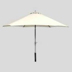 9' Round Patio Umbrella DuraSeason Fabric™ - Black Pole - Threshold™ -Deals Patio Umbrellas Store unnamed file 1452