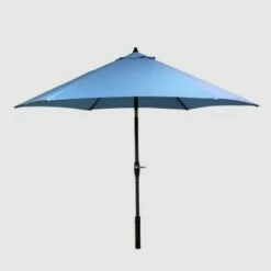 9' Round Patio Umbrella DuraSeason Fabric™ - Black Pole - Threshold™ -Deals Patio Umbrellas Store unnamed file 1453
