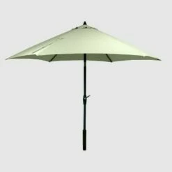 9' Round Patio Umbrella DuraSeason Fabric™ - Black Pole - Threshold™ -Deals Patio Umbrellas Store unnamed file 1454