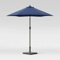 9' Round Patio Umbrella DuraSeason Fabric™ - Black Pole - Threshold™ -Deals Patio Umbrellas Store unnamed file 1456