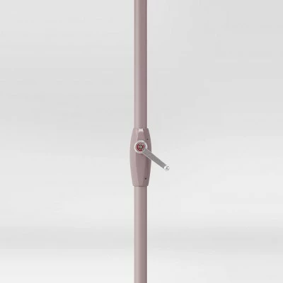 9' Round Patio Umbrella DuraSeason Fabric™ Island Palm - Threshold™ 5 9' Round Patio Umbrella DuraSeason Fabric™ Island Palm - Threshold™ - Image 3