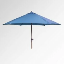 9' Round Patio Umbrella - Light Wood Pole - Threshold™ Taupe -Deals Patio Umbrellas Store unnamed file 1536