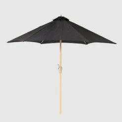 9' Round Patio Umbrella - Light Wood Pole - Threshold™ Taupe -Deals Patio Umbrellas Store unnamed file 1545