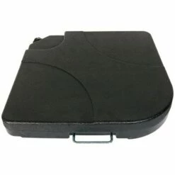 Sunnydaze Decor Sunnydaze Outdoor Heavy-Duty Fillable Cantilever Offset Cross Style Patio Umbrella Base Weight Plates - Black - 4pk -Deals Patio Umbrellas Store unnamed file 155