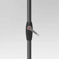 9' Crestwood Stripe Round Patio Umbrella DuraSeason Fabric™ Gray - Threshold™ -Deals Patio Umbrellas Store unnamed file 1555