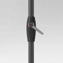 9' Veranda Stripe Round Patio Umbrella DuraSeason Fabric™ Tan - Threshold™ -Deals Patio Umbrellas Store unnamed file 1559