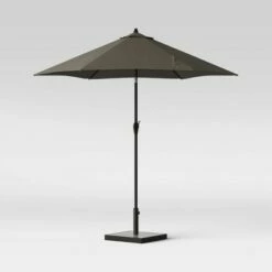 9' Round Patio Umbrella DuraSeason Fabric™ - Ash Pole - Project 62™ Cream -Deals Patio Umbrellas Store unnamed file 1571