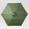 8.9' x 8.9' Round Sling Patio Umbrella Green - Light Wood Pole - Threshold™ -Deals Patio Umbrellas Store unnamed file 1572
