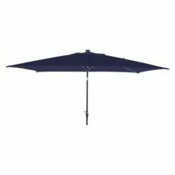 10' x 6' Rectangular Solar Patio Umbrella DuraSeason Fabric™ - Black Pole - Threshold™ -Deals Patio Umbrellas Store unnamed file 1584