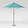 9' Sugar Chevron Round Patio Umbrella DuraSeason Fabric™ Aqua - Threshold™ -Deals Patio Umbrellas Store unnamed file 1593