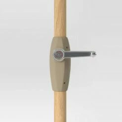 9' DuraSeason Fabric™ Striped Patio Market Umbrella Navy/Linen - Threshold™ -Deals Patio Umbrellas Store unnamed file 1600