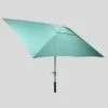 10' x 6' Rectangular City Geo Patio Umbrella DuraSeason Fabric™ Smoke Green - Ash Pole - Project 62™ -Deals Patio Umbrellas Store unnamed file 1602