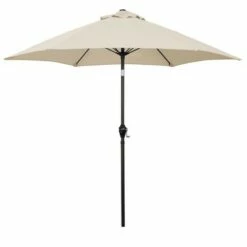 9' Aluminum Market Patio Umbrella with Crank Lift and Push Button Tilt - Astella Antique Beige -Deals Patio Umbrellas Store unnamed file 1673
