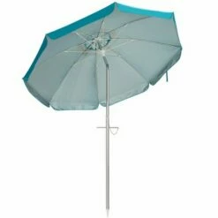 Costway 6.5FT Patio Beach Umbrella Sun Shade Tilt W/Carry Bag Blue -Deals Patio Umbrellas Store unnamed file 17