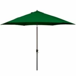 11" Aluminum Market Polyester Umbrella with Crank Lift - Astella Green -Deals Patio Umbrellas Store unnamed file 1737