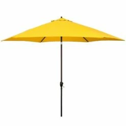 11" Aluminum Market Polyester Umbrella with Crank Lift - Astella Green -Deals Patio Umbrellas Store unnamed file 1738