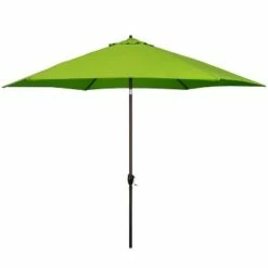 11" Aluminum Market Polyester Umbrella with Crank Lift - Astella Green -Deals Patio Umbrellas Store unnamed file 1739
