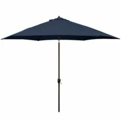 11" Aluminum Market Polyester Umbrella with Crank Lift - Astella Green -Deals Patio Umbrellas Store unnamed file 1740