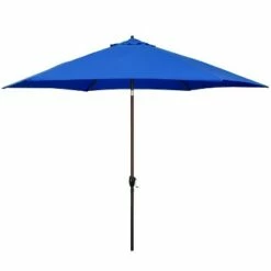 11" Aluminum Market Polyester Umbrella with Crank Lift - Astella Green -Deals Patio Umbrellas Store unnamed file 1741