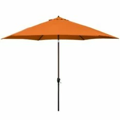 11" Aluminum Market Polyester Umbrella with Crank Lift - Astella Green -Deals Patio Umbrellas Store unnamed file 1742