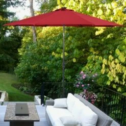 Costway 10ft Patio Solar Umbrella LED Patio Market Steel Tilt W/ Crank (Burgundy) 11 Costway 10ft Patio Solar Umbrella LED Patio Market Steel Tilt W/ Crank (Burgundy) -Deals Patio Umbrellas Store unnamed file 1793