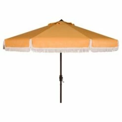 Milan 9' Auto Tilt Crank Umbrella - Safavieh White -Deals Patio Umbrellas Store unnamed file 1831