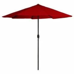 9' Aluminum Patio Umbrella with Auto Crank - Pure Garden Blue -Deals Patio Umbrellas Store unnamed file 1835